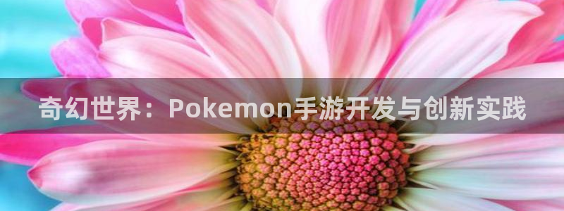 28大神官网：奇幻世界：Pokemon手游开发与创新实践